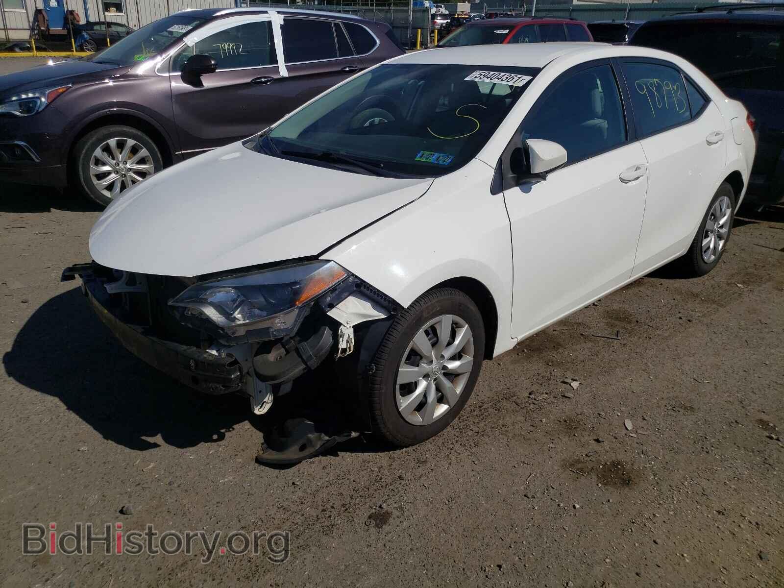 2014 TOYOTA COROLLA - VIN: 2T1BURHE4EC139935 - Фото 2