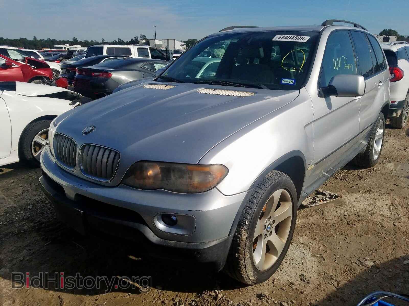 2005 BMW X5 - VIN: 5UXFB53595LV11607 - Фото 2
