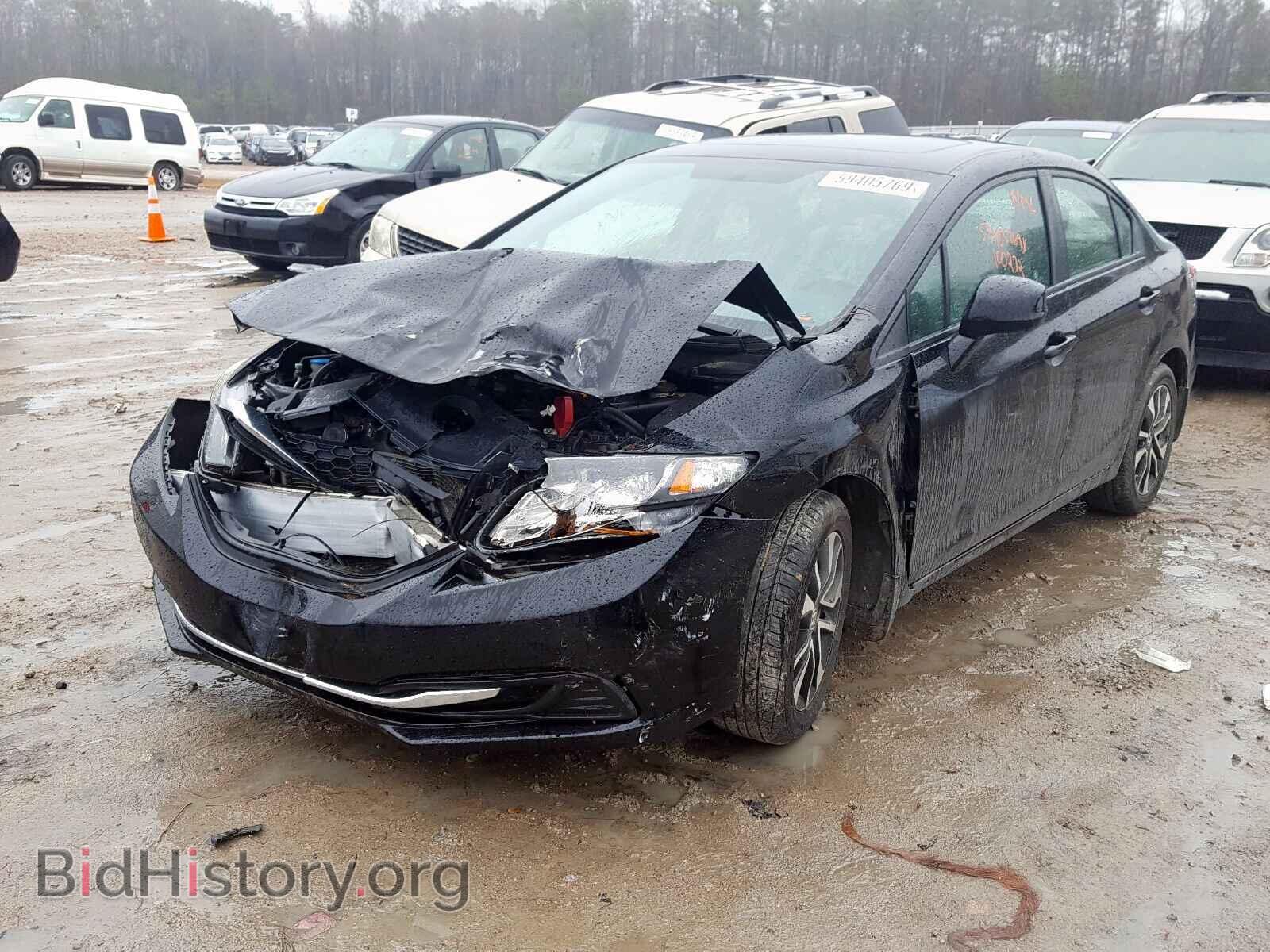 2013 HONDA CIVIC - VIN: 19XFB2F8XDE265177 - Фото 2