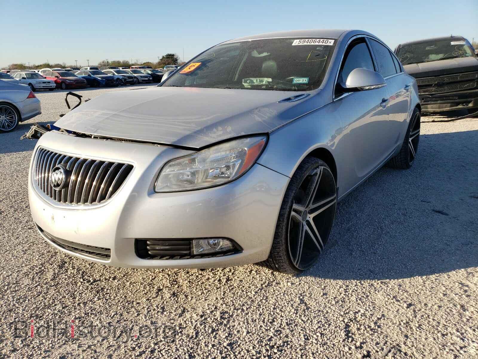 2012 BUICK REGAL - VIN: 2G4GR5EK1C9190554 - Фото 2