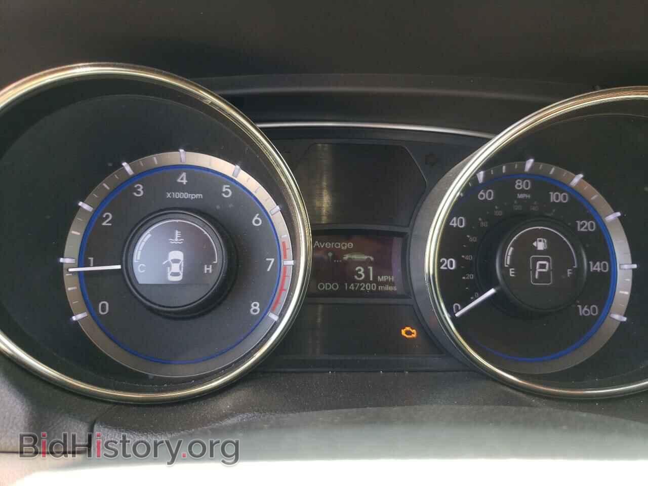 2012 HYUNDAI SONATA - VIN: 5NPEC4AC3CH500870 - Фото 9