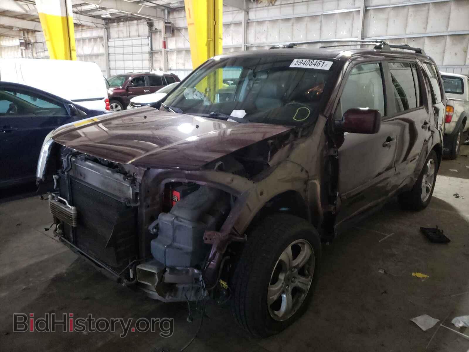 2015 HONDA PILOT - VIN: 5FNYF4H53FB002361 - Фото 2