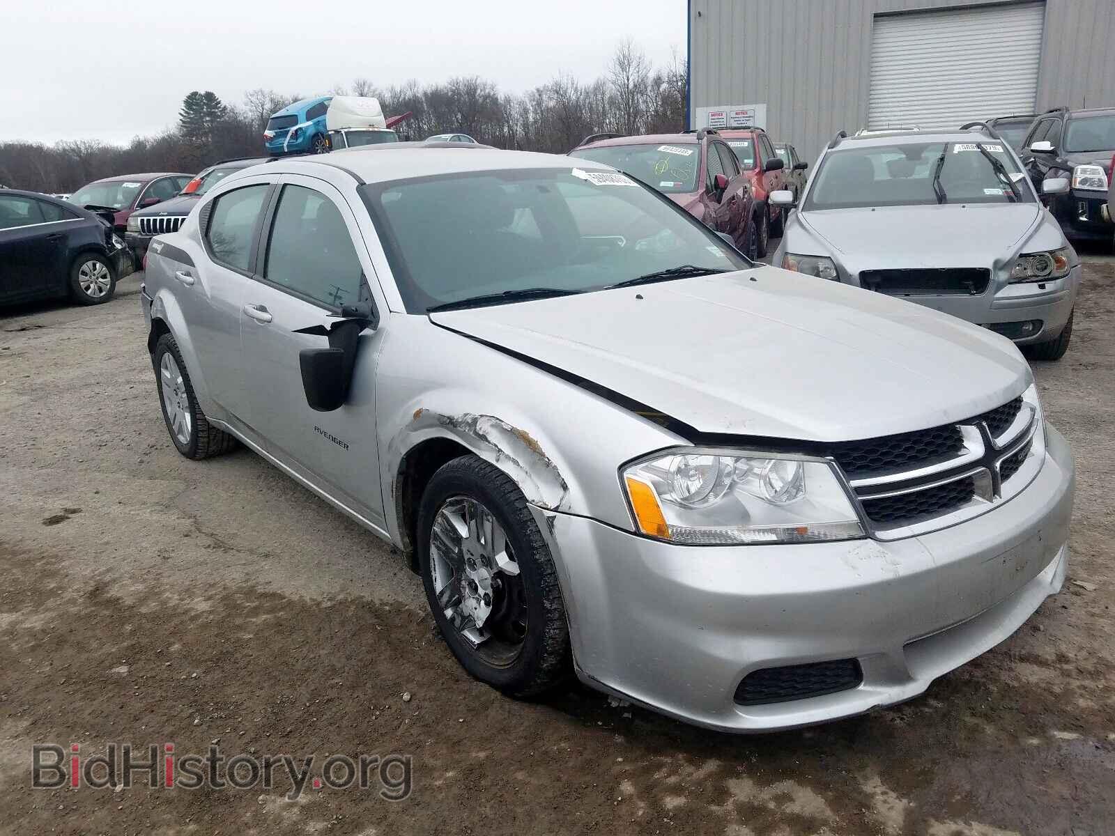 Photo 1C3CDZAB4CN259639 - DODGE AVENGER 2012