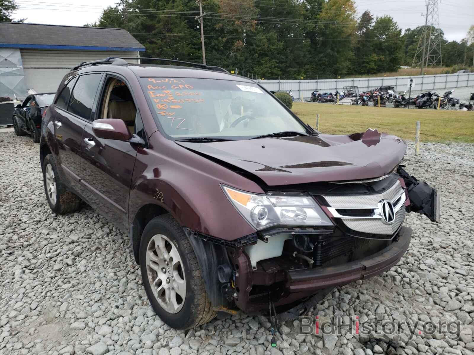 Photo 2HNYD28239H530734 - ACURA MDX 2009