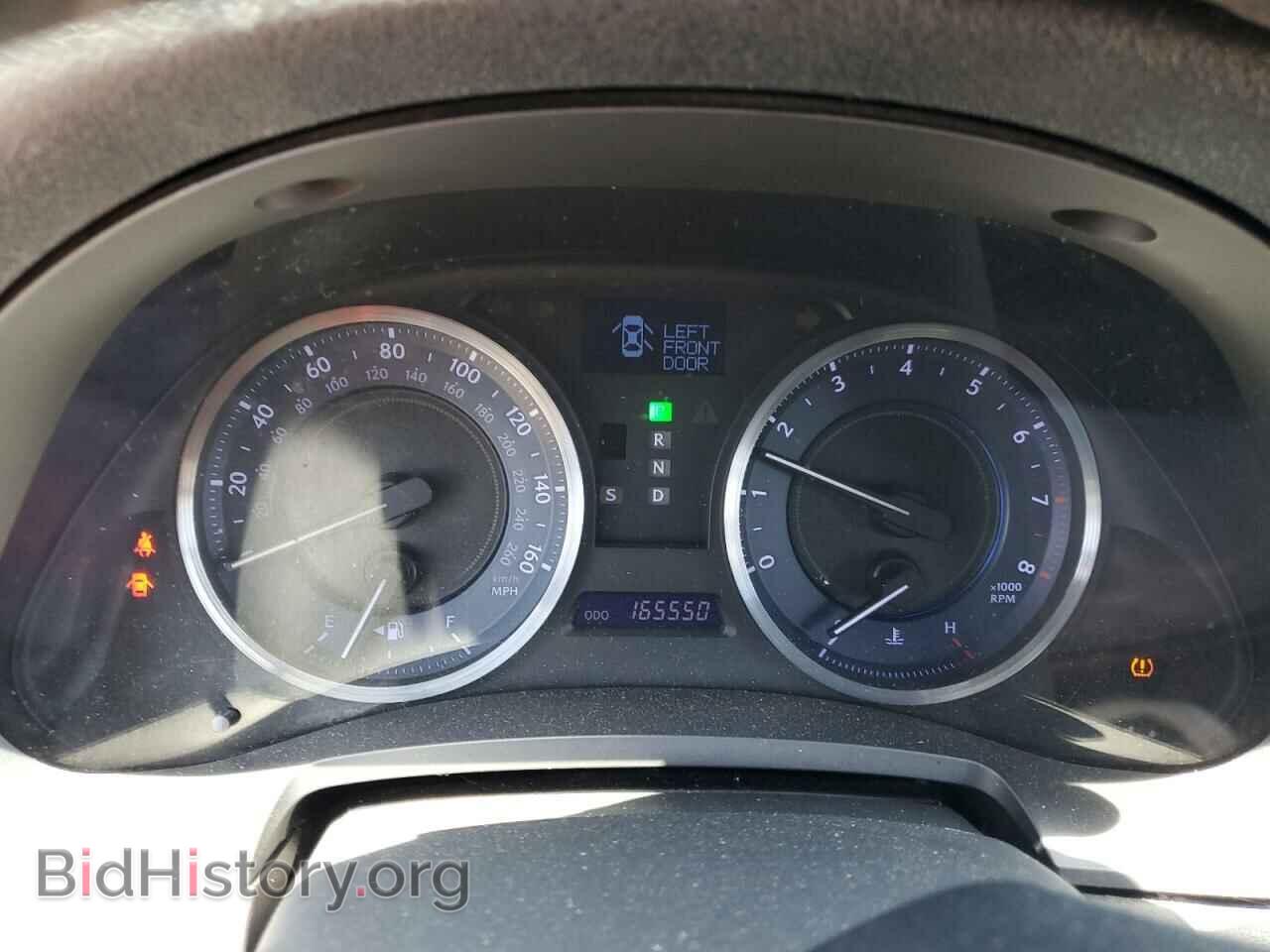 2012 LEXUS IS - VIN: JTHBF5C23C5168609 - Фото 9