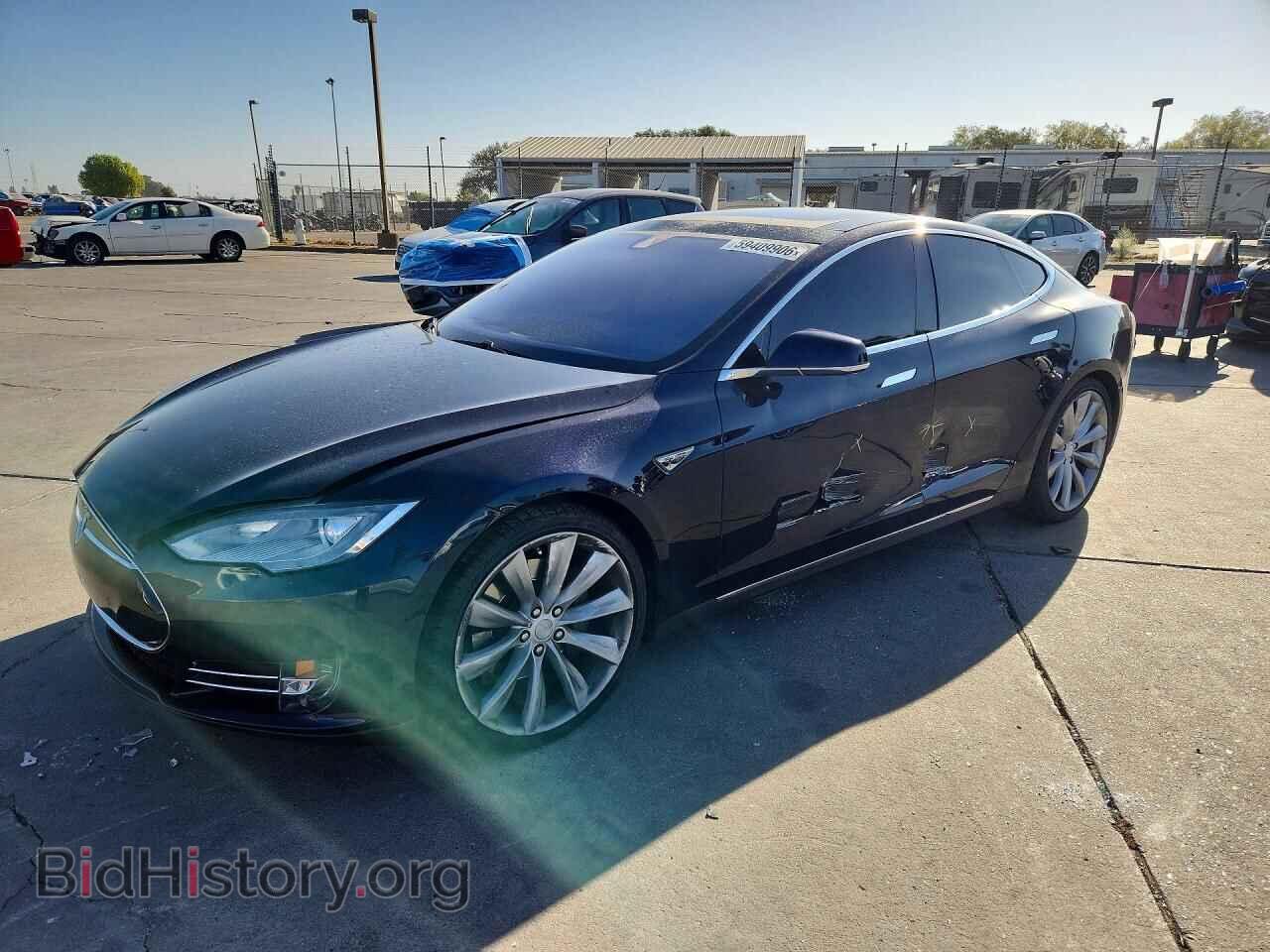 Фотография 5YJSA1H18EFP57133 - TESLA MODEL S 2014