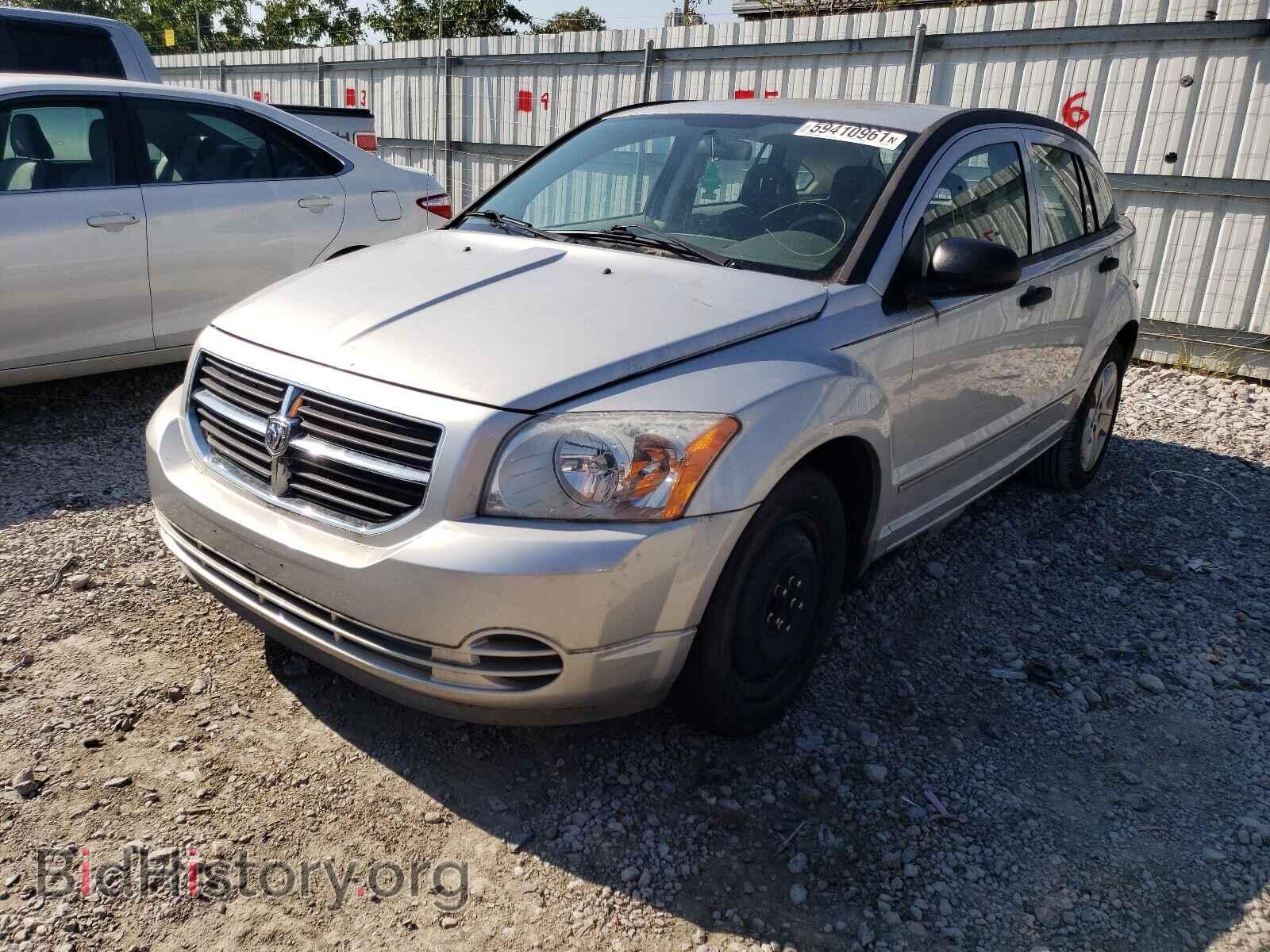 2007 DODGE CALIBER - VIN: 1B3HB48B37D337700 - Фото 2