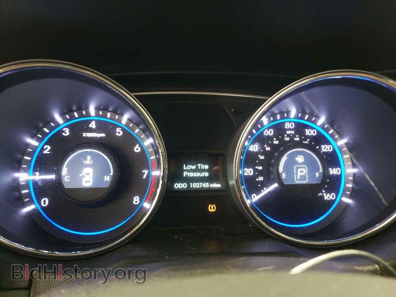 2013 HYUNDAI SONATA - VIN: 5NPEC4AC4DH809992 - Фото 9