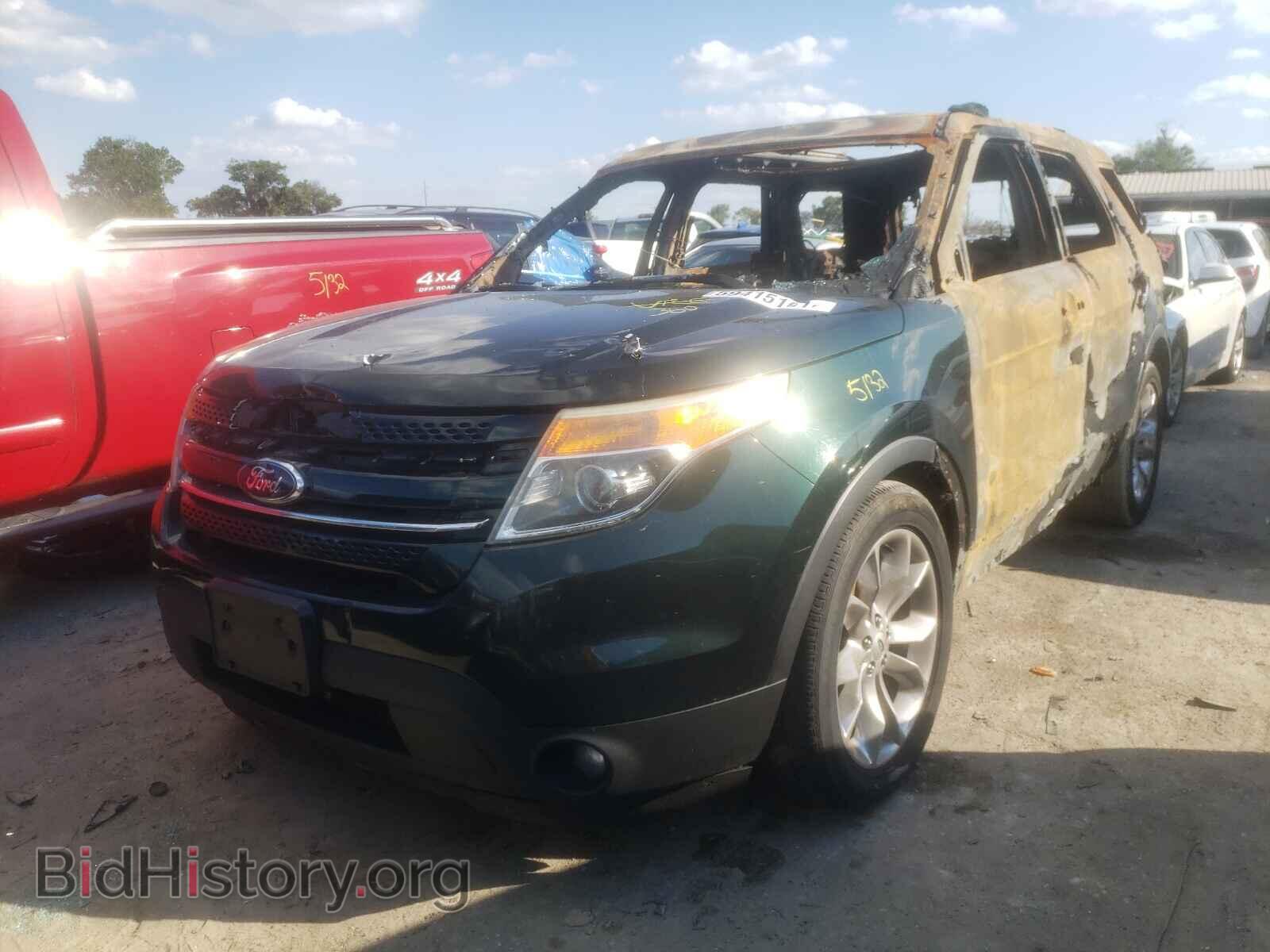 2013 FORD EXPLORER - VIN: 1FM5K7F8XDGA74105 - Фото 2