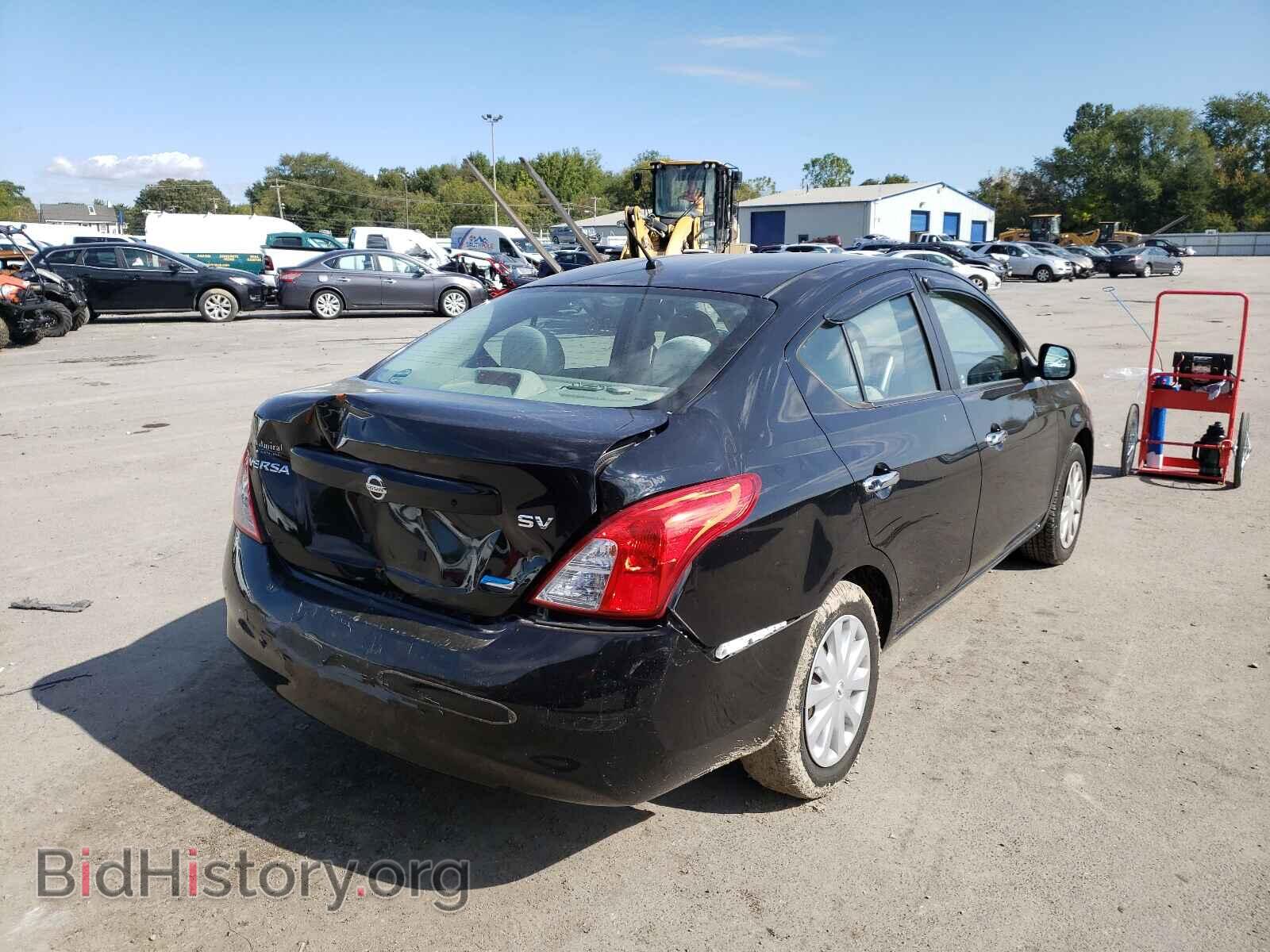 2012 NISSAN VERSA - VIN: 3N1CN7AP9CL825077 - Фото 4
