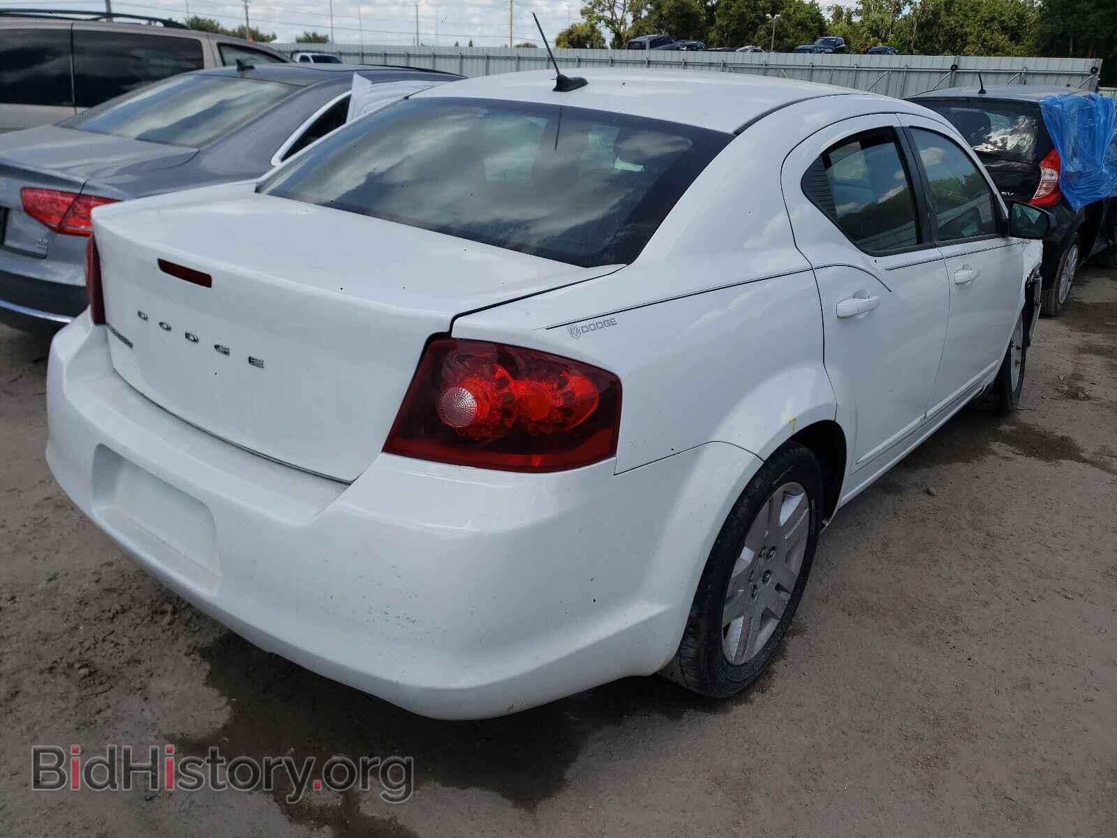 2012 DODGE AVENGER - VIN: 1C3CDZAB3CN274990 - Фото 4