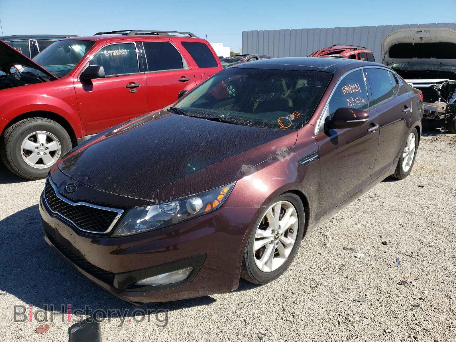 2011 KIA OPTIMA - VIN: KNAGN4A62B5129371 - Фото 2
