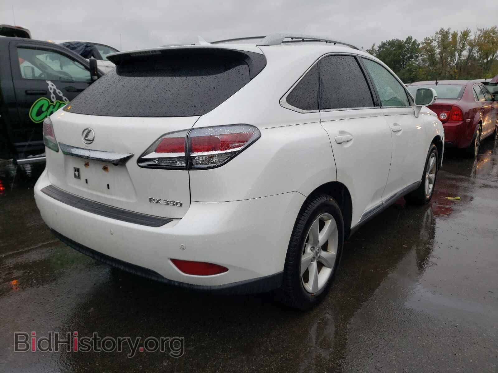 2013 LEXUS RX350 - VIN: 2T2BK1BA5DC208395 - Фото 4