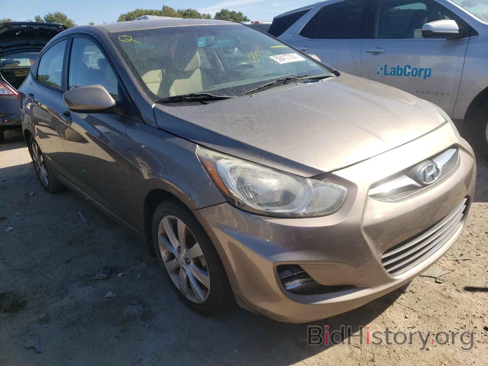 Photo KMHCU4AE3DU341938 - HYUNDAI ACCENT 2013