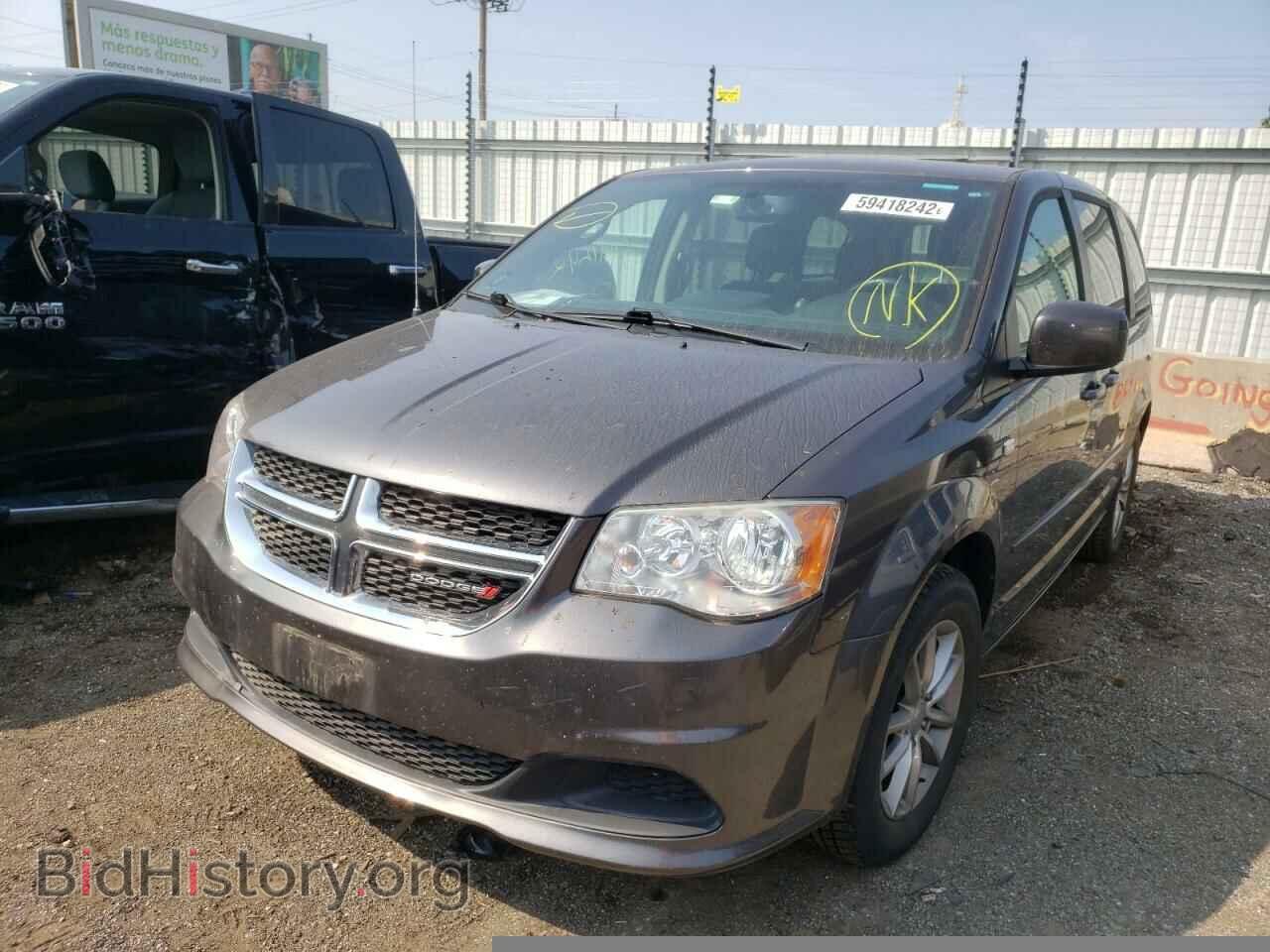 2014 DODGE CARAVAN - VIN: 2C4RDGBG9ER223259 - Фото 2
