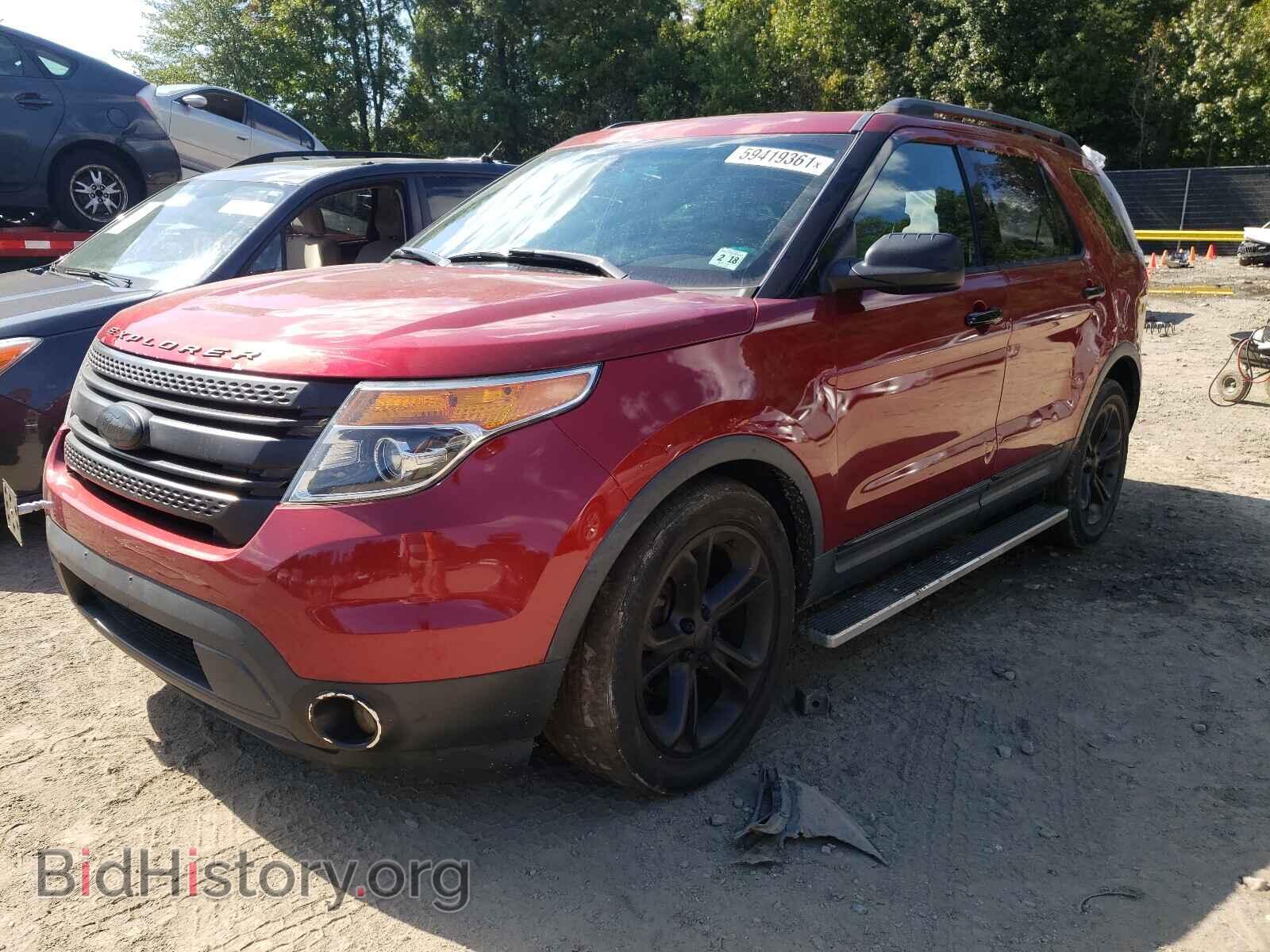 2013 FORD EXPLORER - VIN: 1FM5K7B83DGB36532 - Photo 2