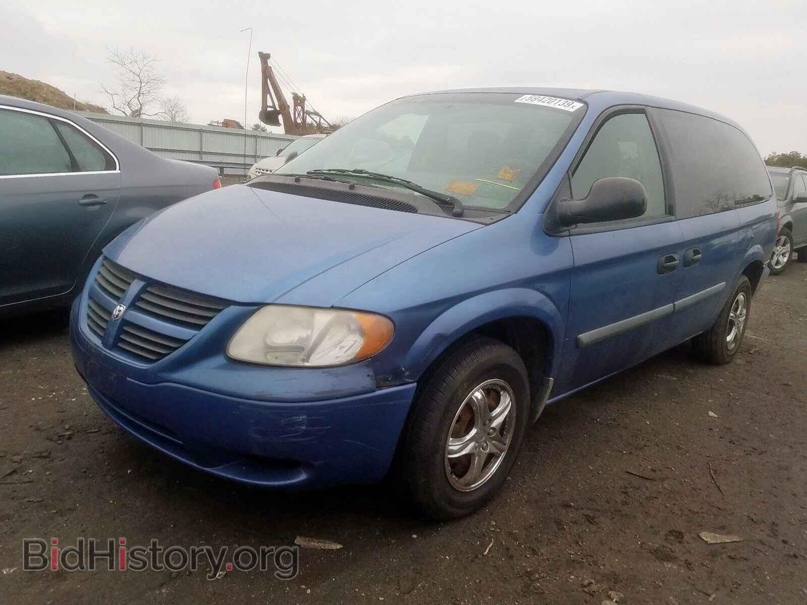 2007 DODGE CARAVAN - VIN: 1D4GP24E77B243043 - Фото 2