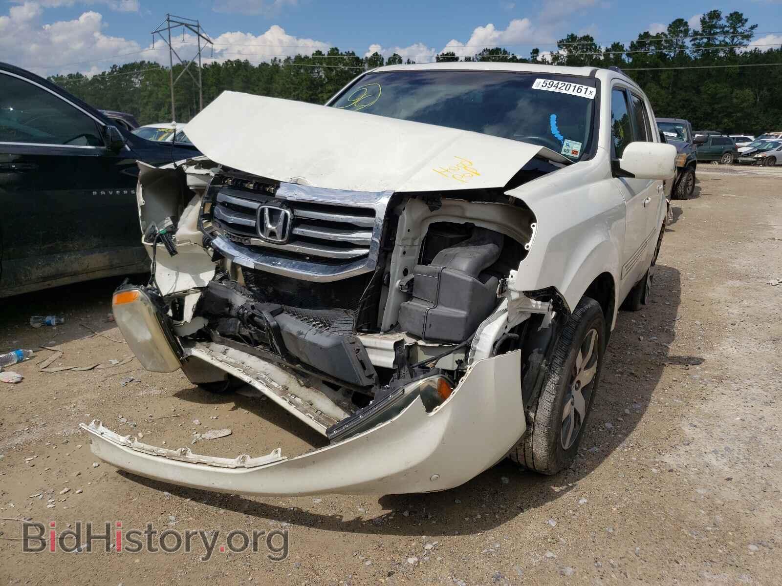 2013 HONDA PILOT - VIN: 5FNYF3H95DB015218 - Фото 2