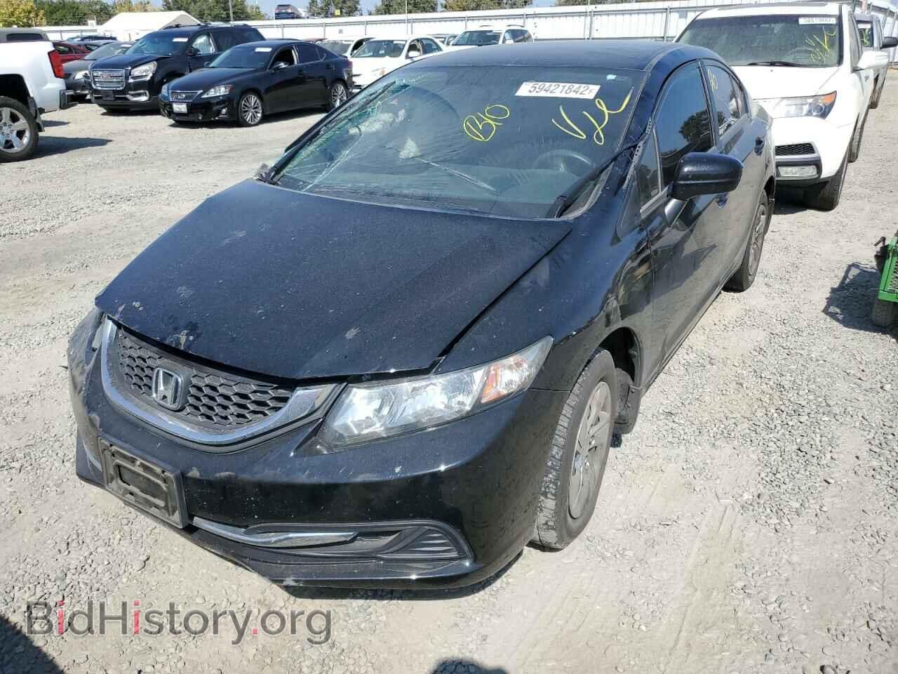 2014 HONDA CIVIC - VIN: 19XFB2F51EE212536 - Фото 2