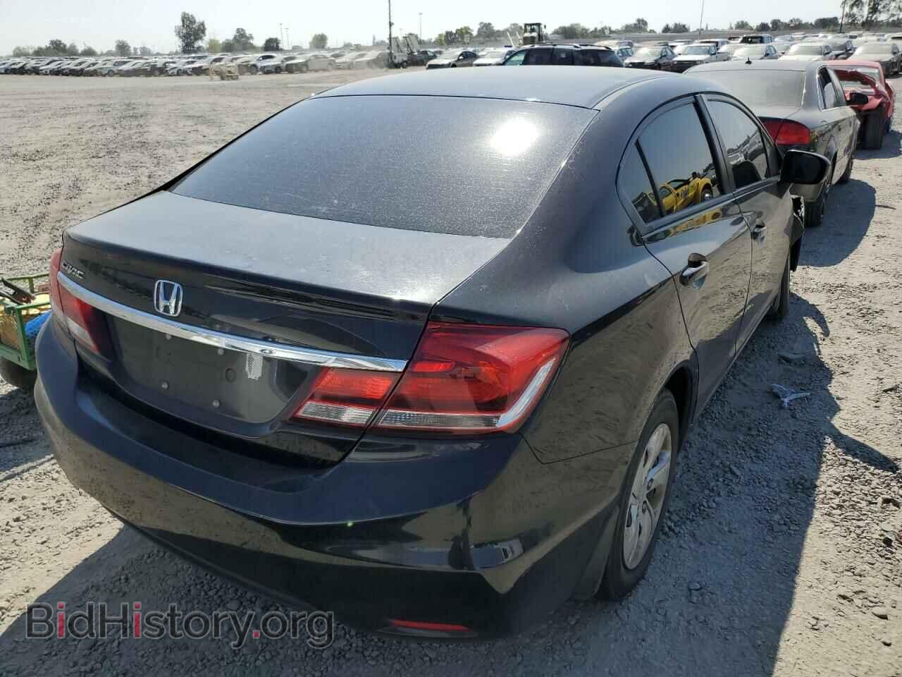 2014 HONDA CIVIC - VIN: 19XFB2F51EE212536 - Фото 4
