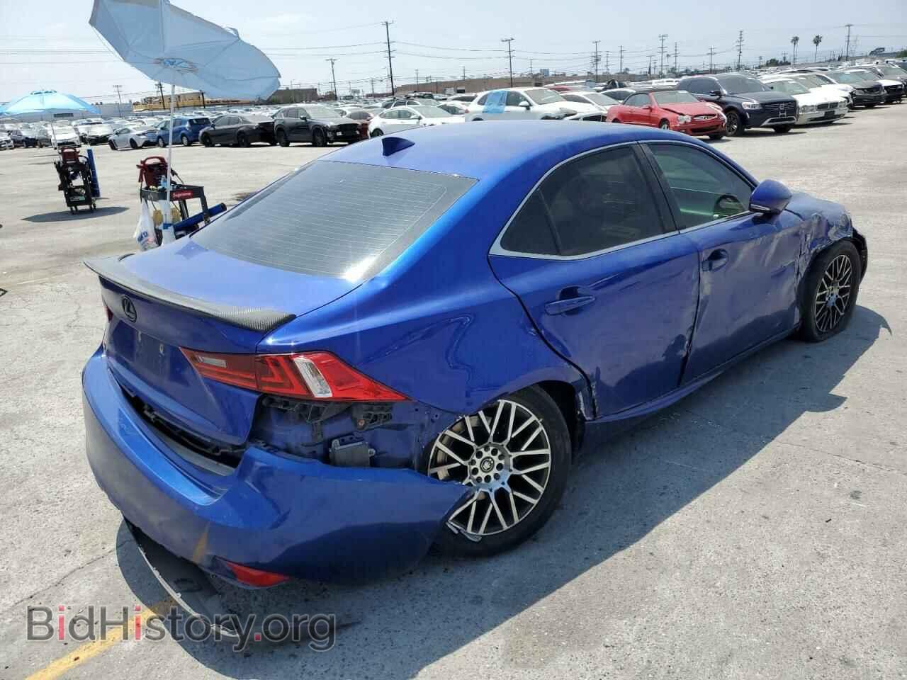 2016 LEXUS IS - VIN: JTHBA1D24G5018634 - Фото 3