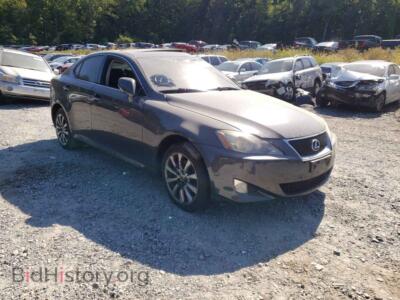 2007 Lexus IS IS 250, black — VIN JTHCK262672019631, Copart