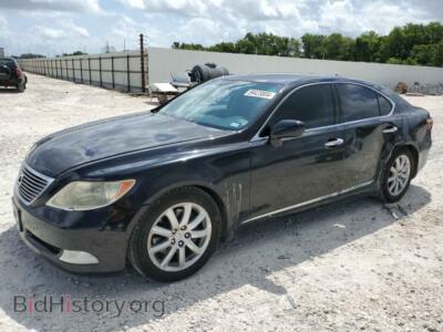 2008 Lexus LS460 460, black — VIN JTHBL46F685059912, Copart