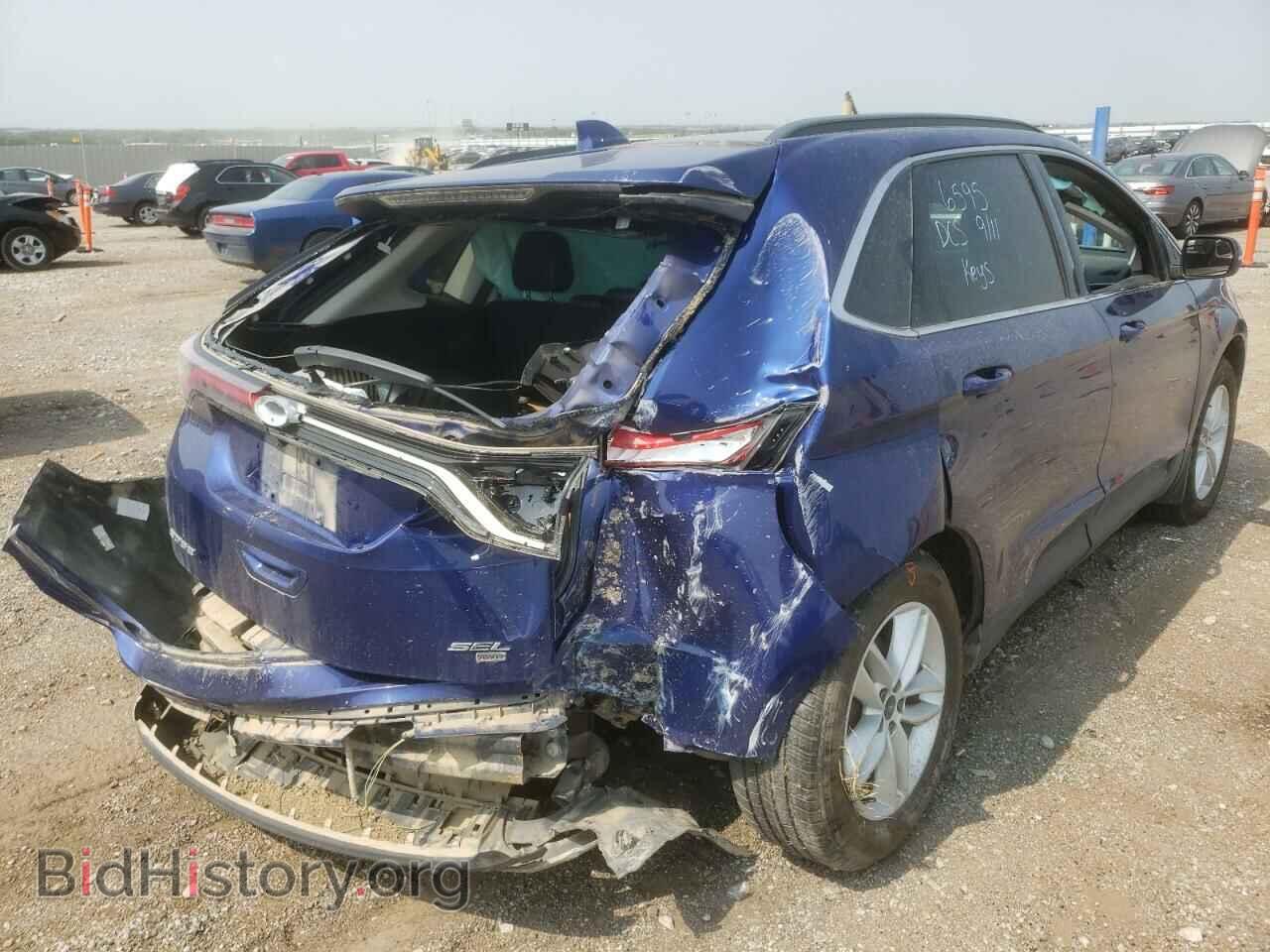 2015 FORD EDGE - VIN: 2FMTK4J89FBB10289 - Фото 4