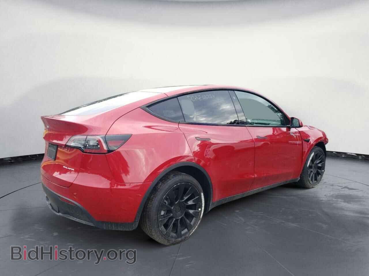 2022 TESLA MODEL Y - VIN: 7SAYGDEE4NF385990 - Фото 3