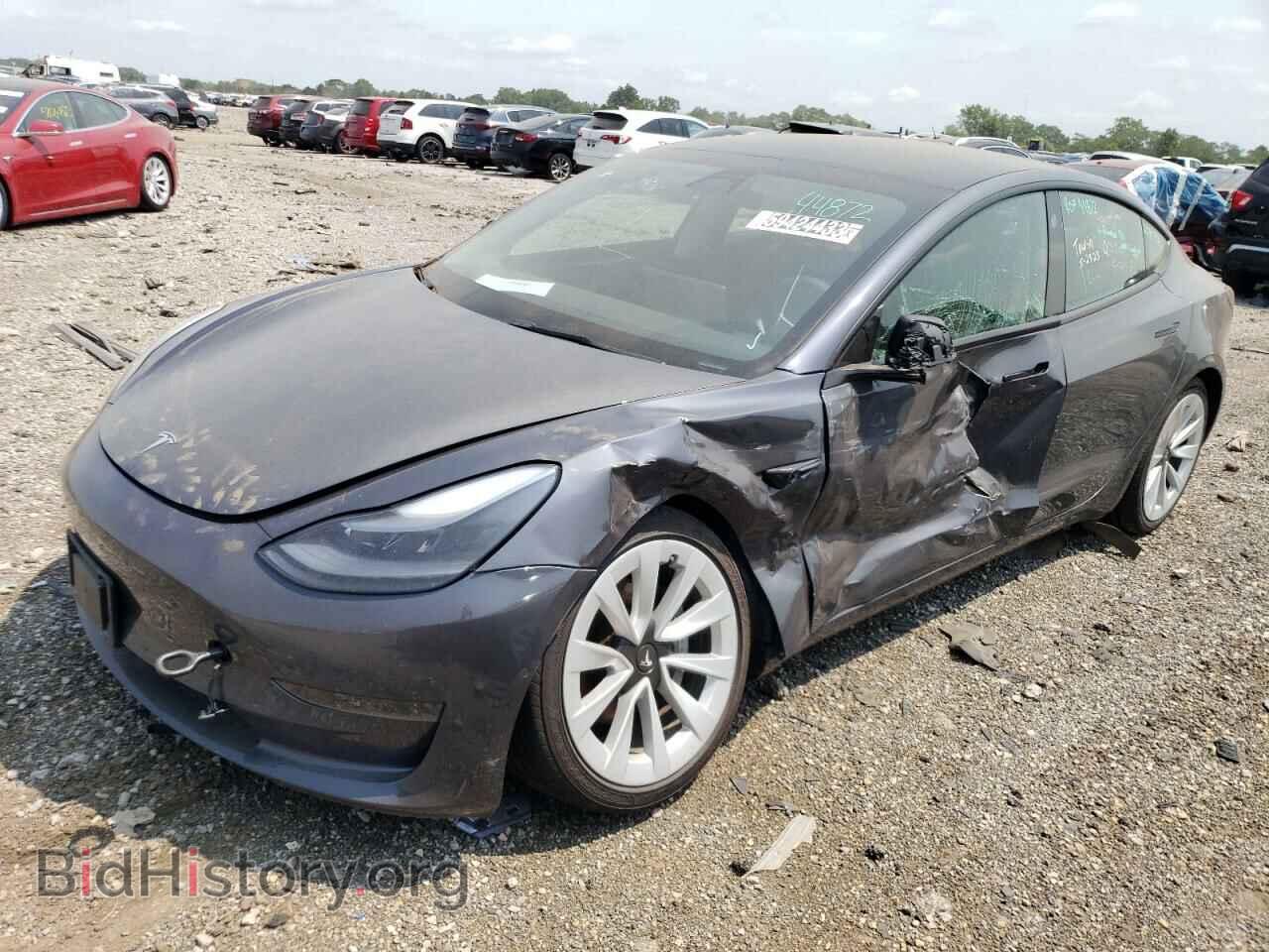 Photo 5YJ3E1EA9NF190539 - TESLA MODEL 3 2022