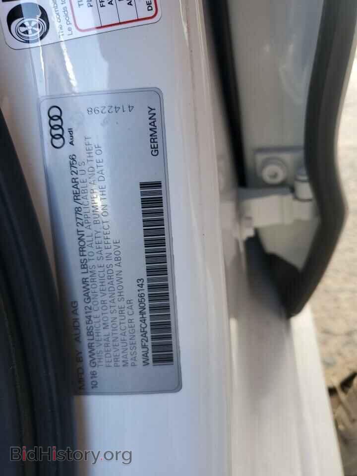 2017 AUDI A6 - VIN: WAUF2AFC4HN056143 - Фото 12