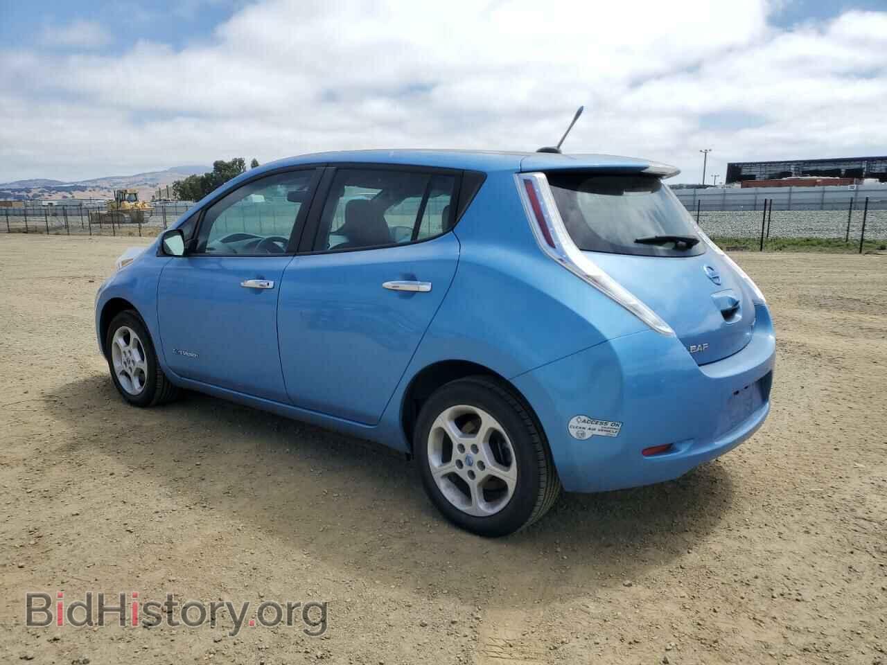 2013 NISSAN LEAF - VIN: 1N4AZ0CP5DC408166 - Фото 2