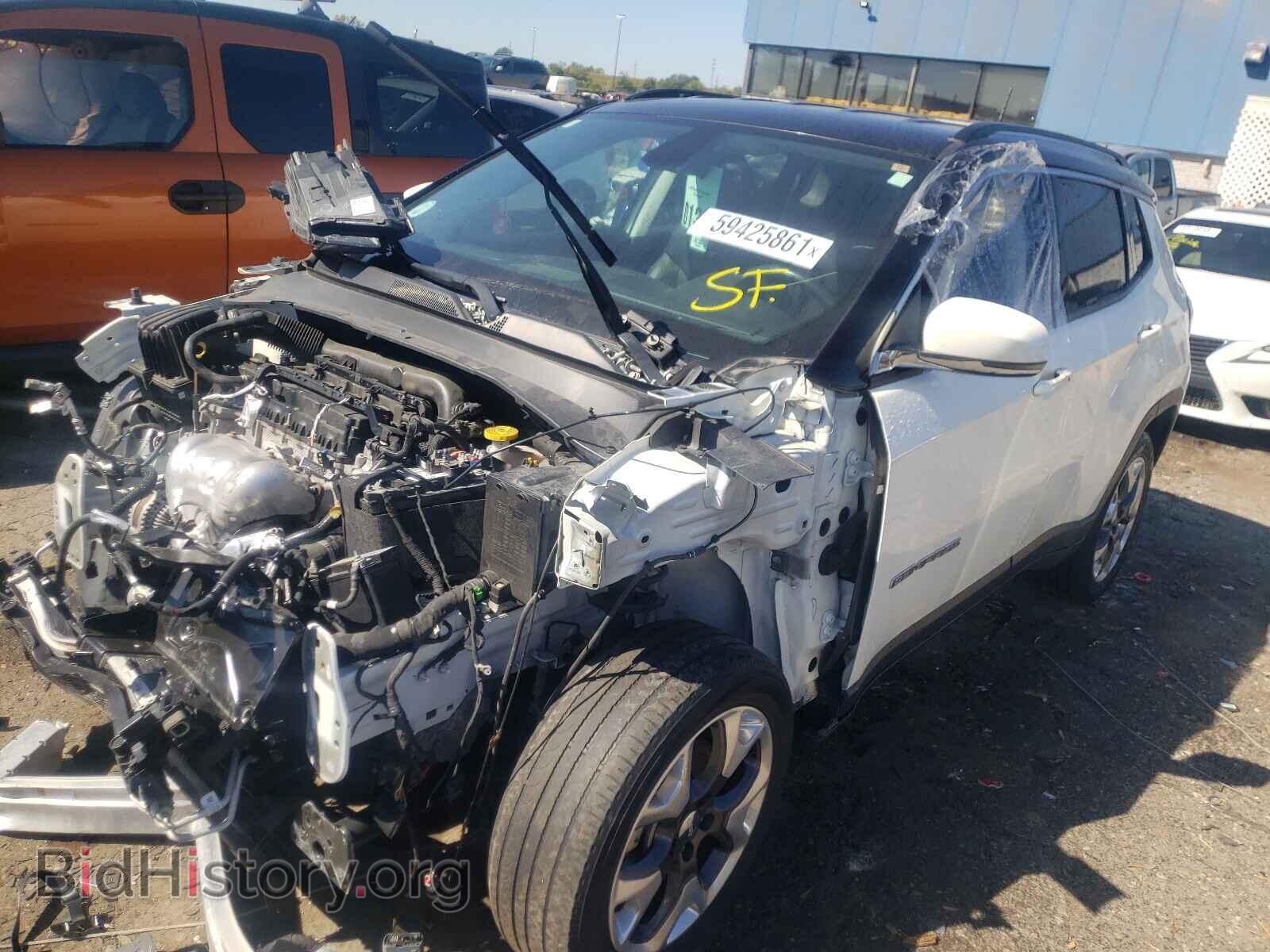 2018 JEEP COMPASS - VIN: 3C4NJDCB7JT365609 - Фото 2