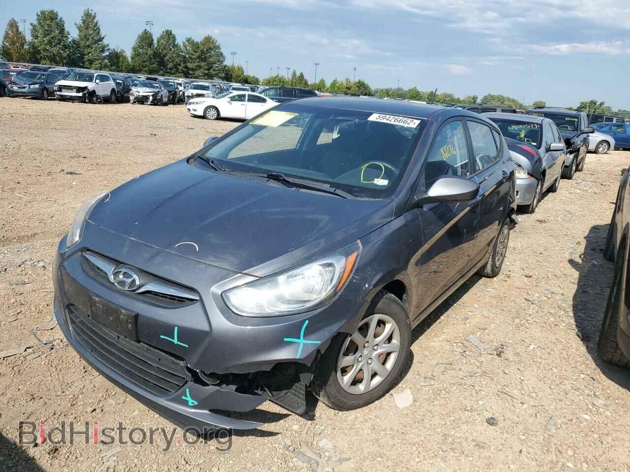 2012 HYUNDAI ACCENT - VIN: KMHCT5AE8CU028794 - Фото 2