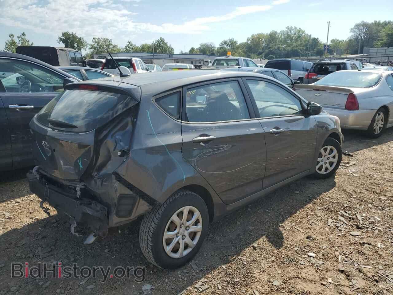 2012 HYUNDAI ACCENT - VIN: KMHCT5AE8CU028794 - Фото 4