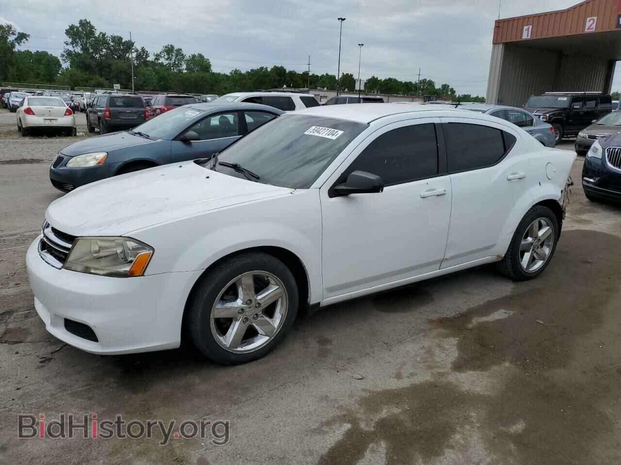 Photo 1C3CDZAB4CN177393 - DODGE AVENGER 2012