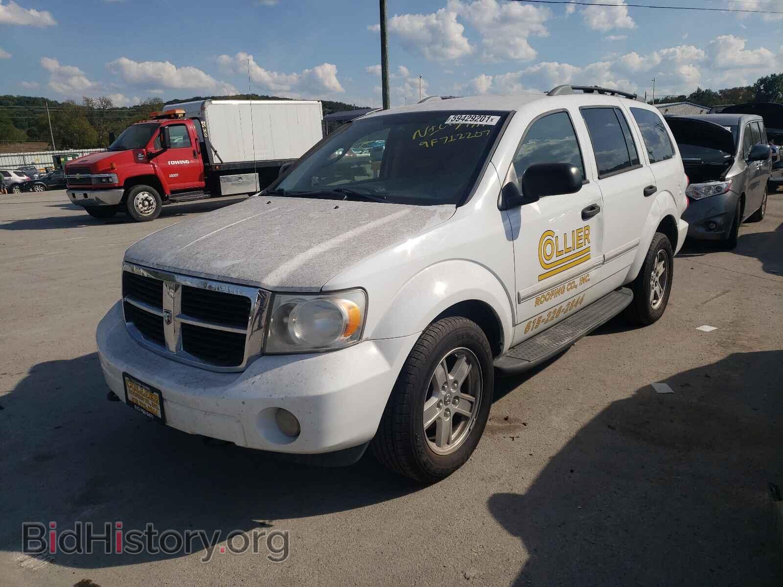 2009 DODGE DURANGO - VIN: 1D8HB48TX9F712207 - Фото 2