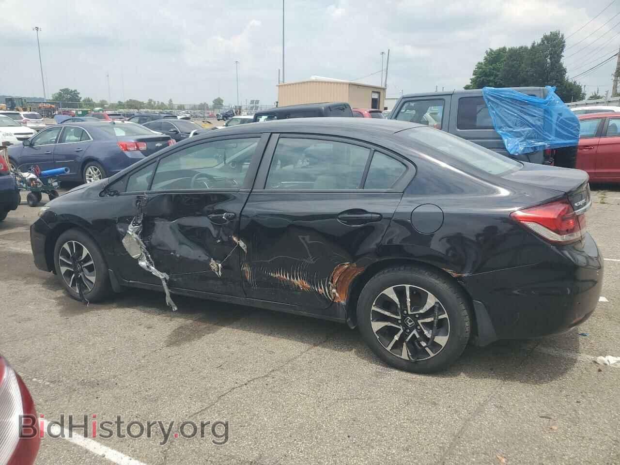 2014 HONDA CIVIC - VIN: 2HGFB2F86EH543726 - Фото 2