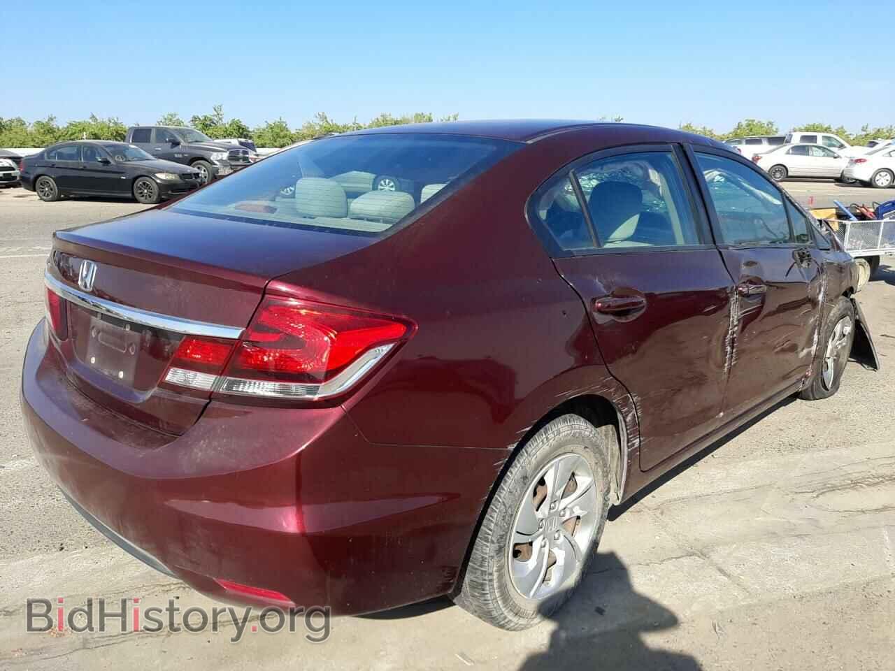 2014 HONDA CIVIC - VIN: 19XFB2F58EE211206 - Фото 4