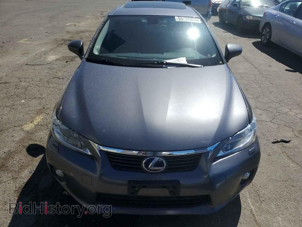 2012 LEXUS CT 200 - VIN: JTHKD5BH1C2118000 - Photo 5