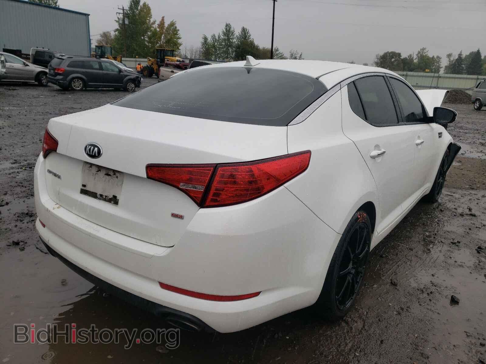 2013 KIA OPTIMA - VIN: KNAGM4A7XD5383666 - Фото 4