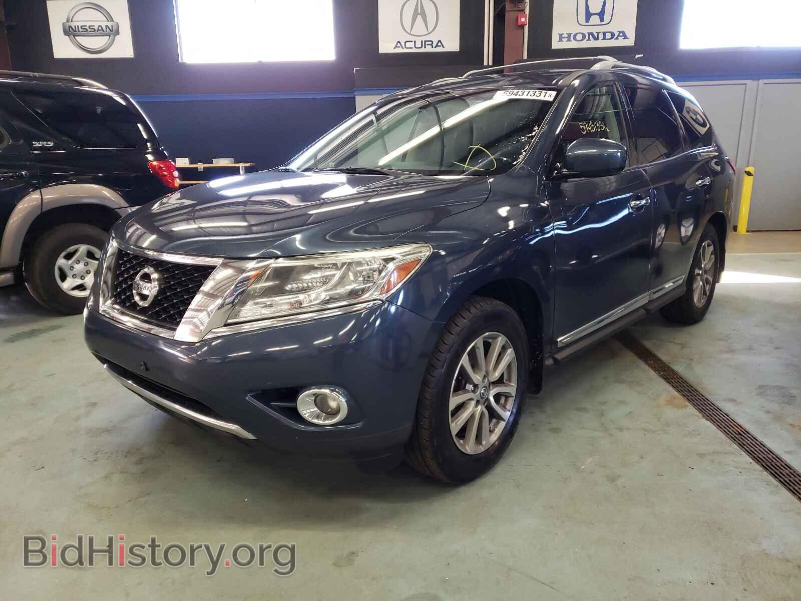 2014 NISSAN PATHFINDER - VIN: 5N1AR2MM2EC710490 - Фото 2