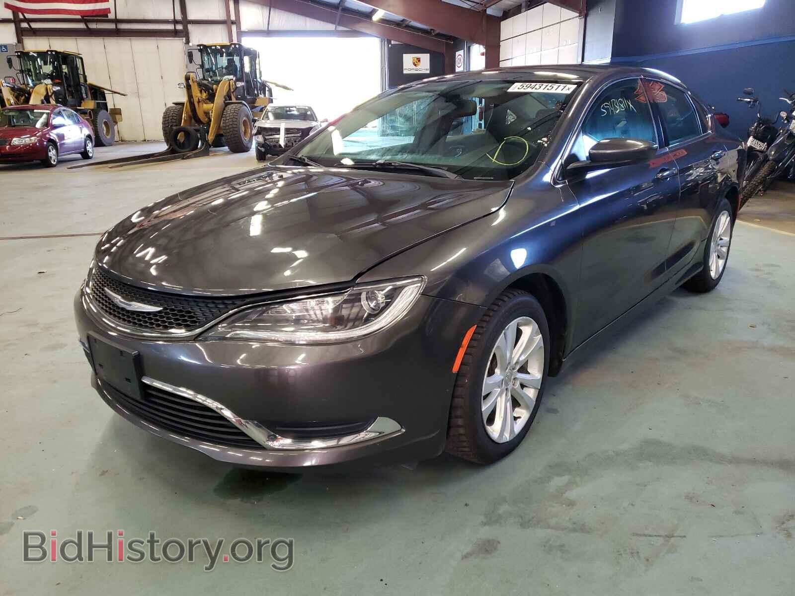 2015 CHRYSLER 200 - VIN: 1C3CCCAB7FN603128 - Фото 2
