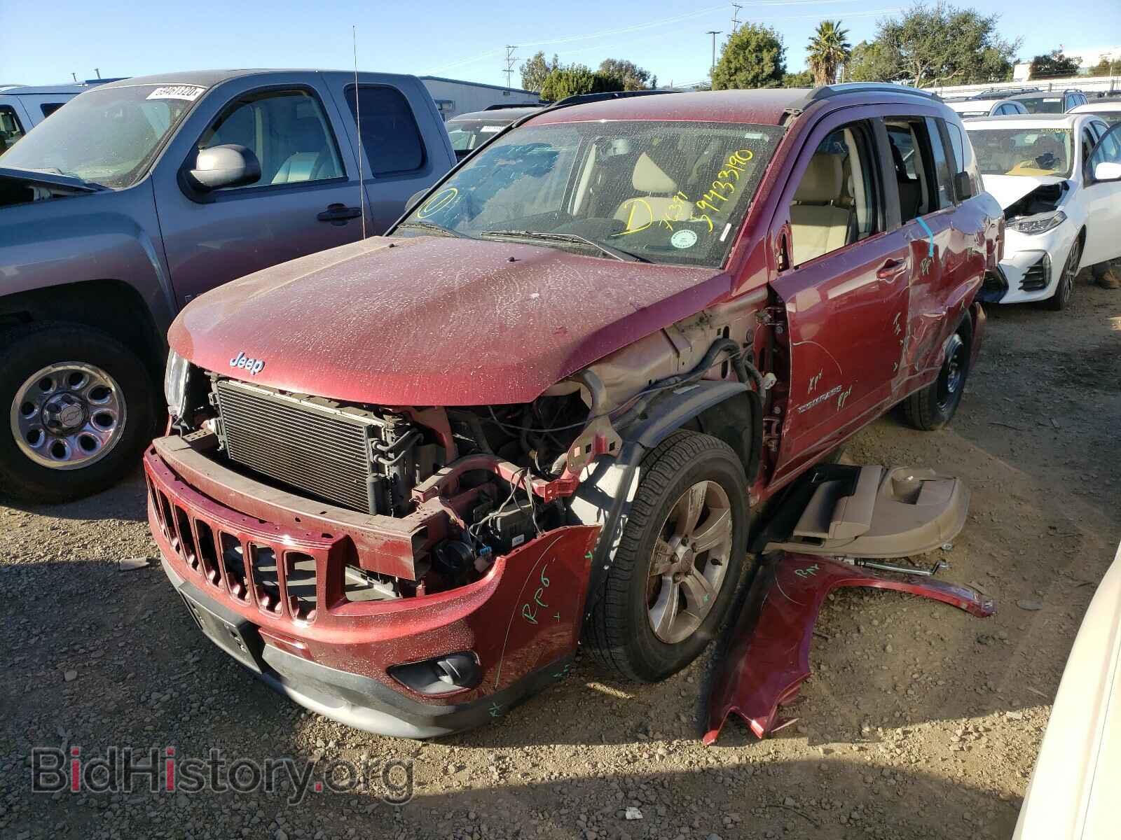 2014 JEEP COMPASS - VIN: 1C4NJCBB4ED890019 - Photo 2