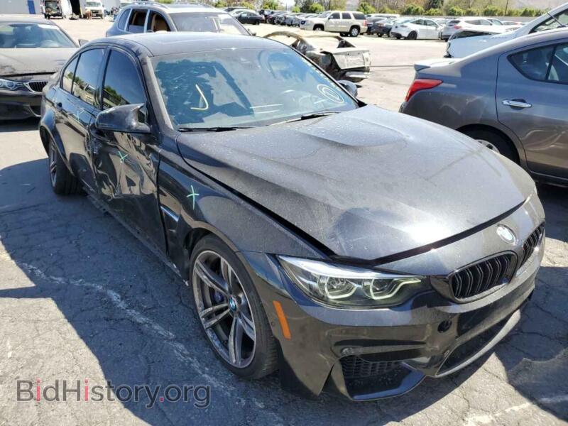 2018 BMW M3 (VIN WBS8M9C50J5J79625) — photo 1 of 10, Copart, damage: side