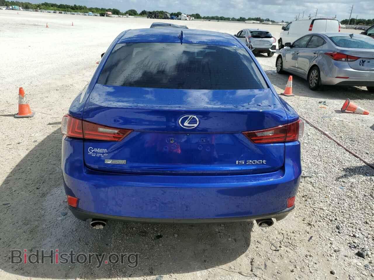 2016 LEXUS IS - VIN: JTHBA1D26G5001723 - Фото 6