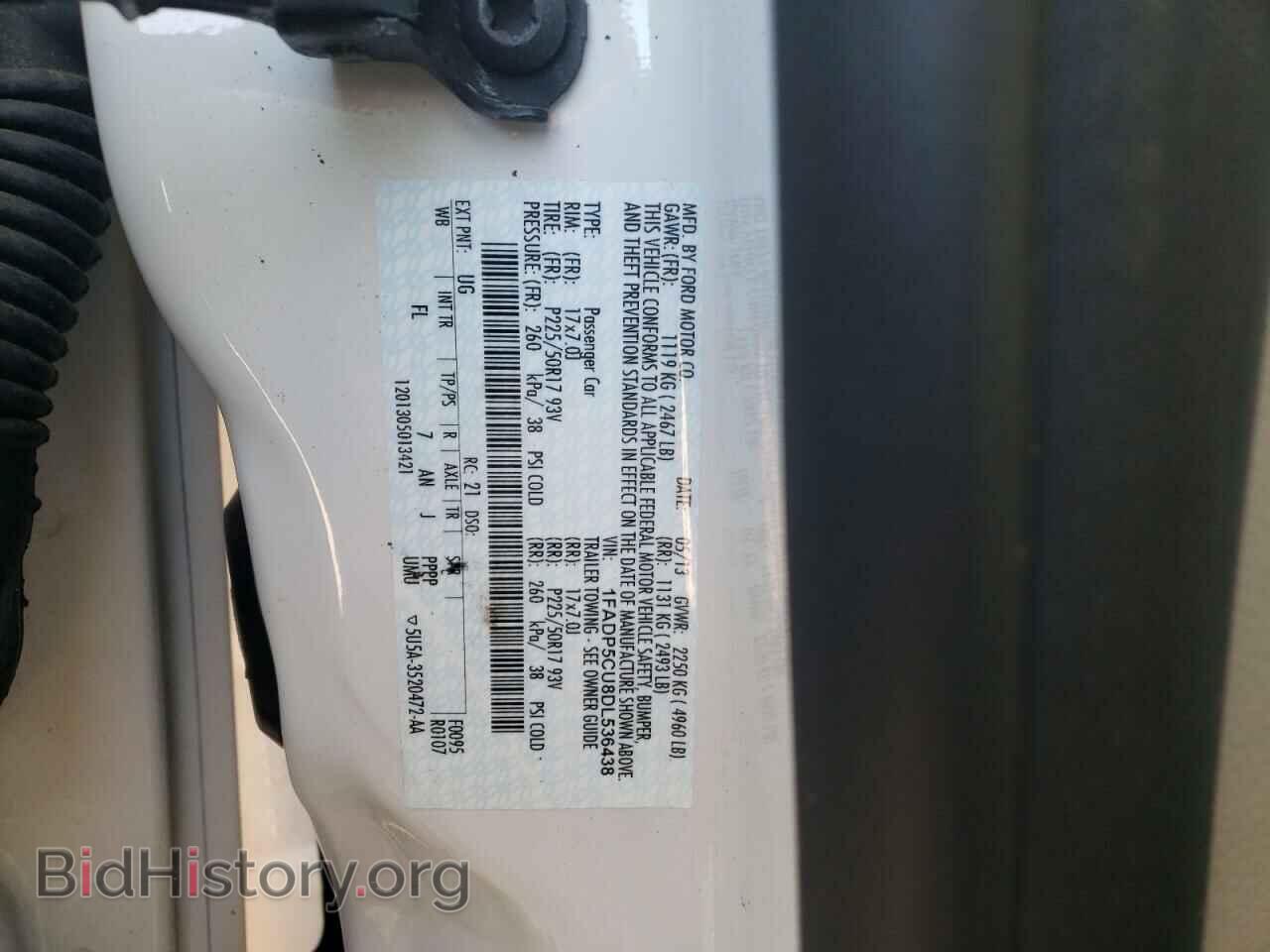 2013 FORD CMAX - VIN: 1FADP5CU8DL536438 - Photo 10