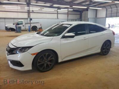 2021 Honda CIVIC Sport, white — VIN 2HGFC2F85MH522538, Copart