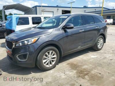 2017 Kia SORENTO LX, темно-серый — VIN 5XYPG4A33HG296700, Copart