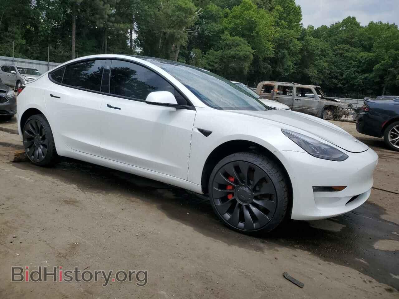 2021 TESLA MODEL 3 - VIN: 5YJ3E1EC0MF020358 - Фото 4